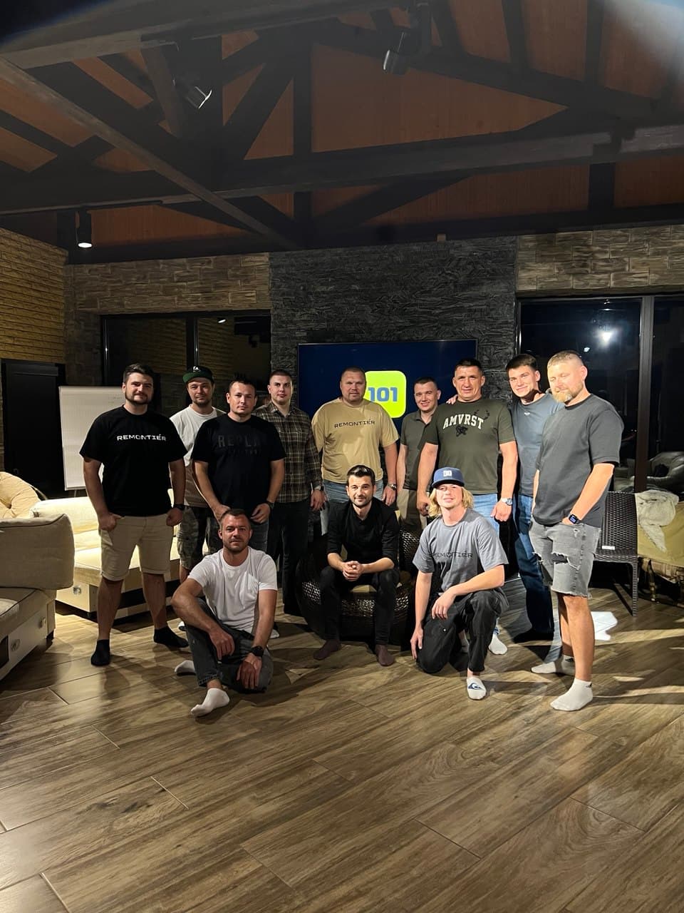 Команда Ремклик на встрече с приложением 101