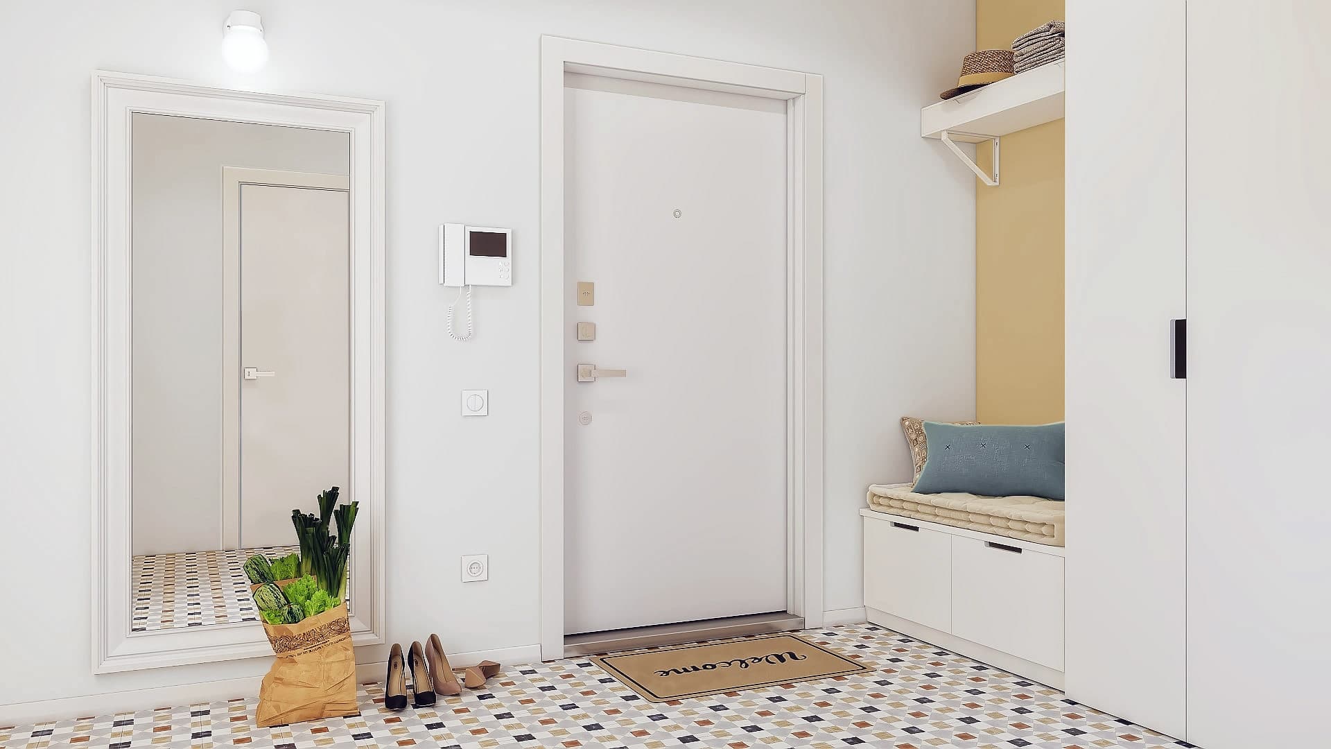 Палитра Бежевый — Прихожая