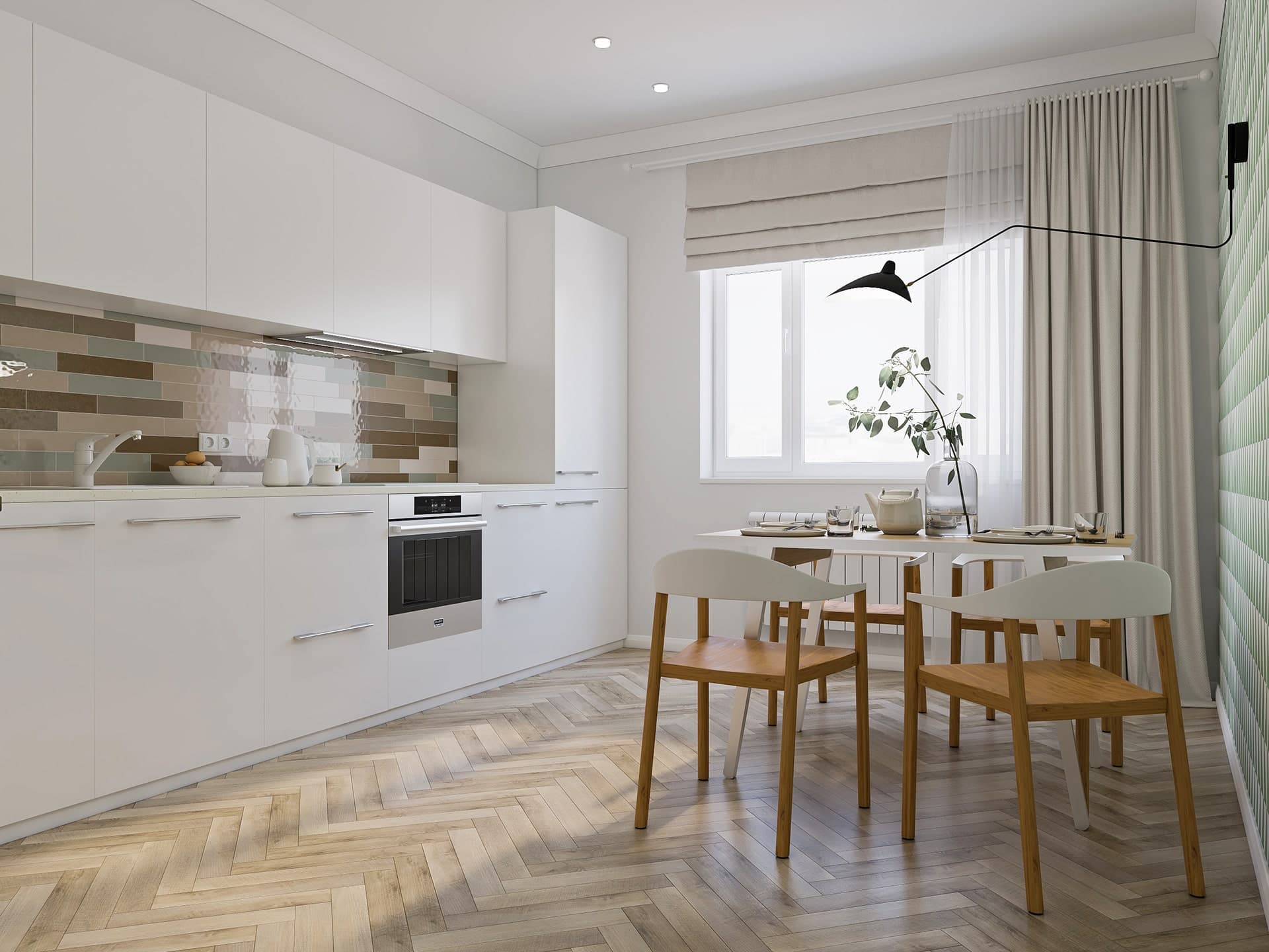 Палитра Бежевый — Кухня