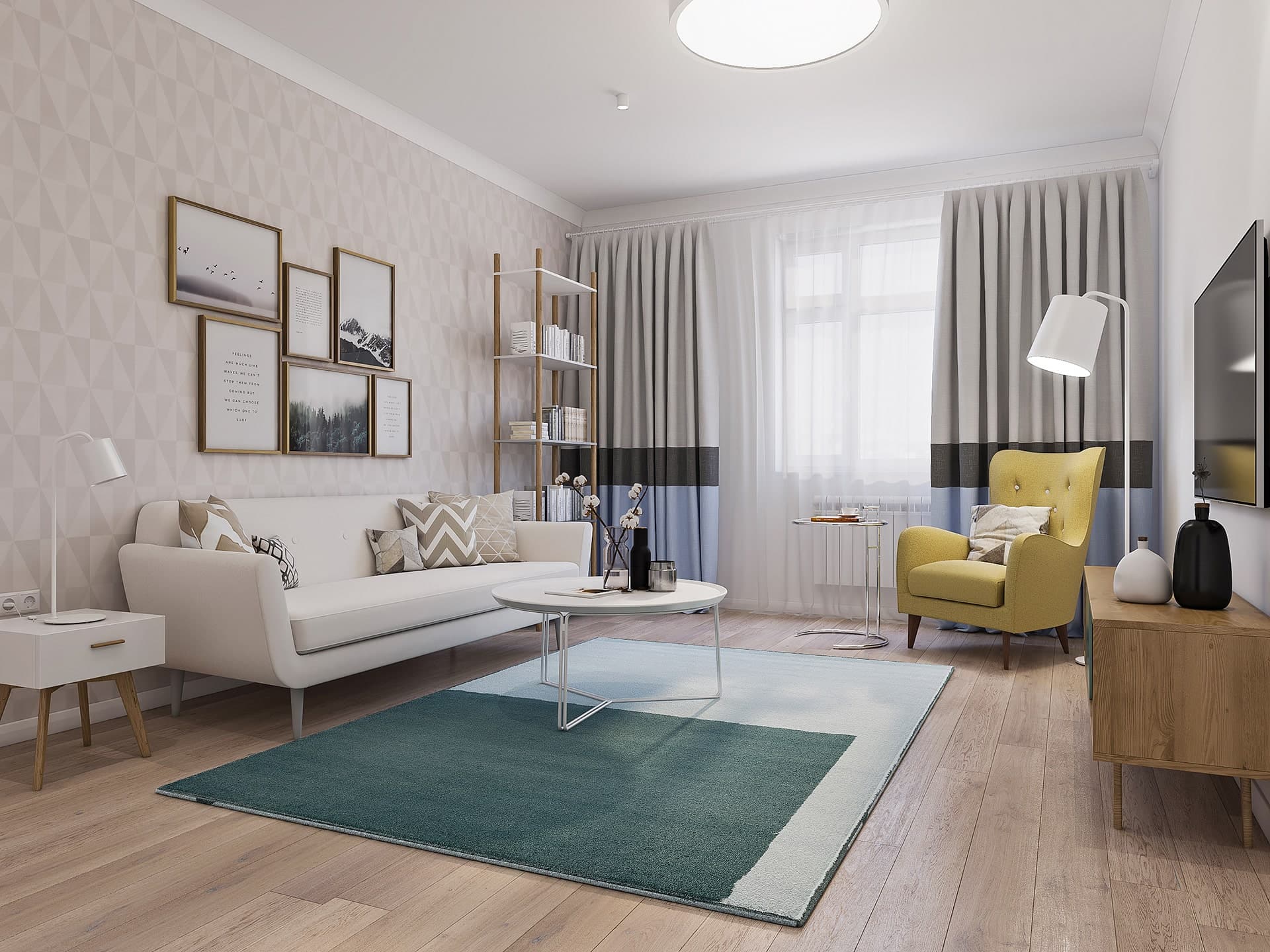 Палитра — Гостиная — Бежевый