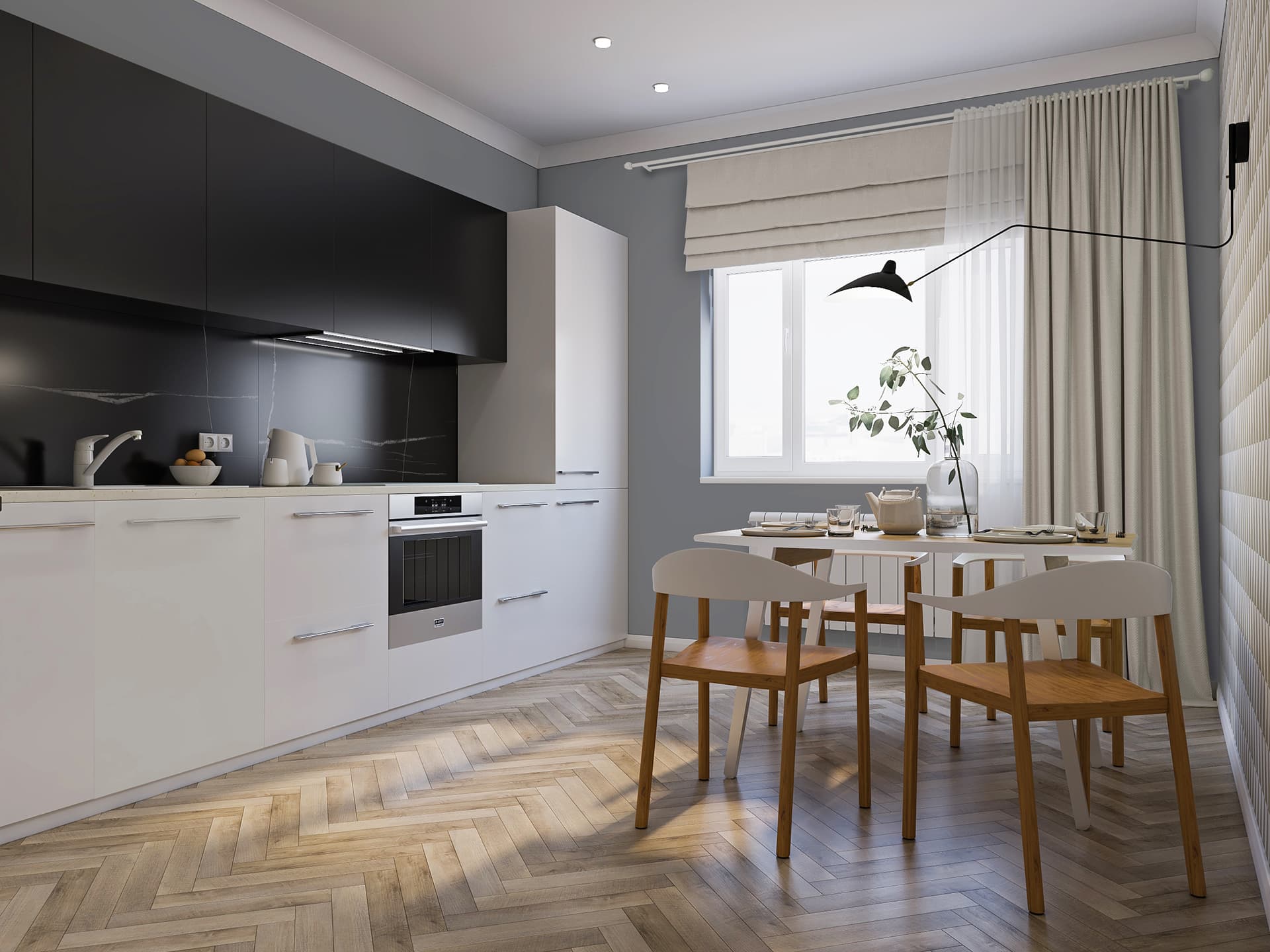 Палитра — Кухня — Чёрный