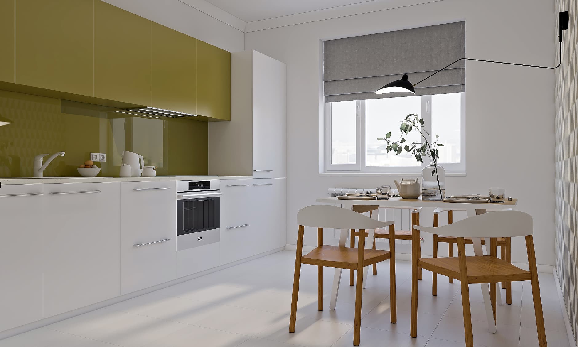 Палитра — Кухня — Оливковый