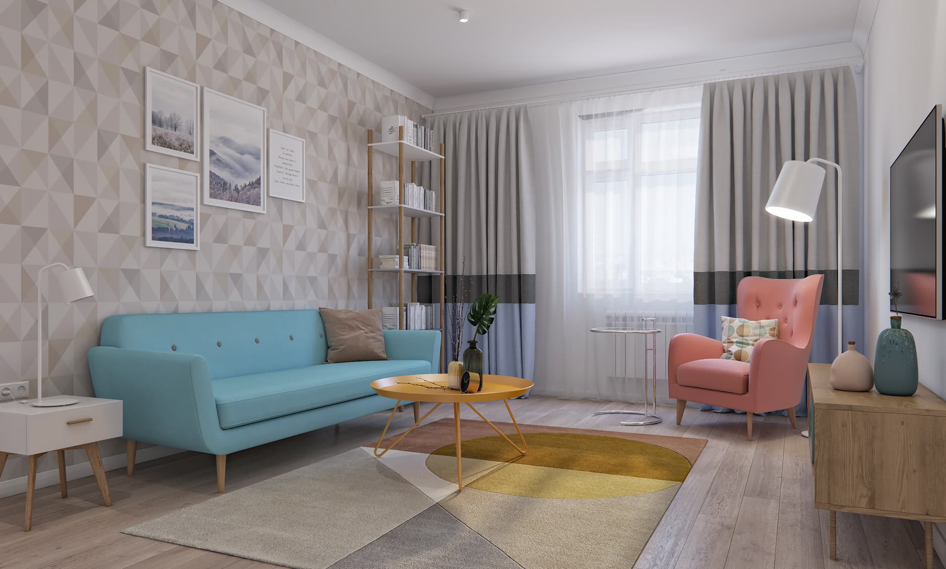 Палитра — Гостиная — Оливковый