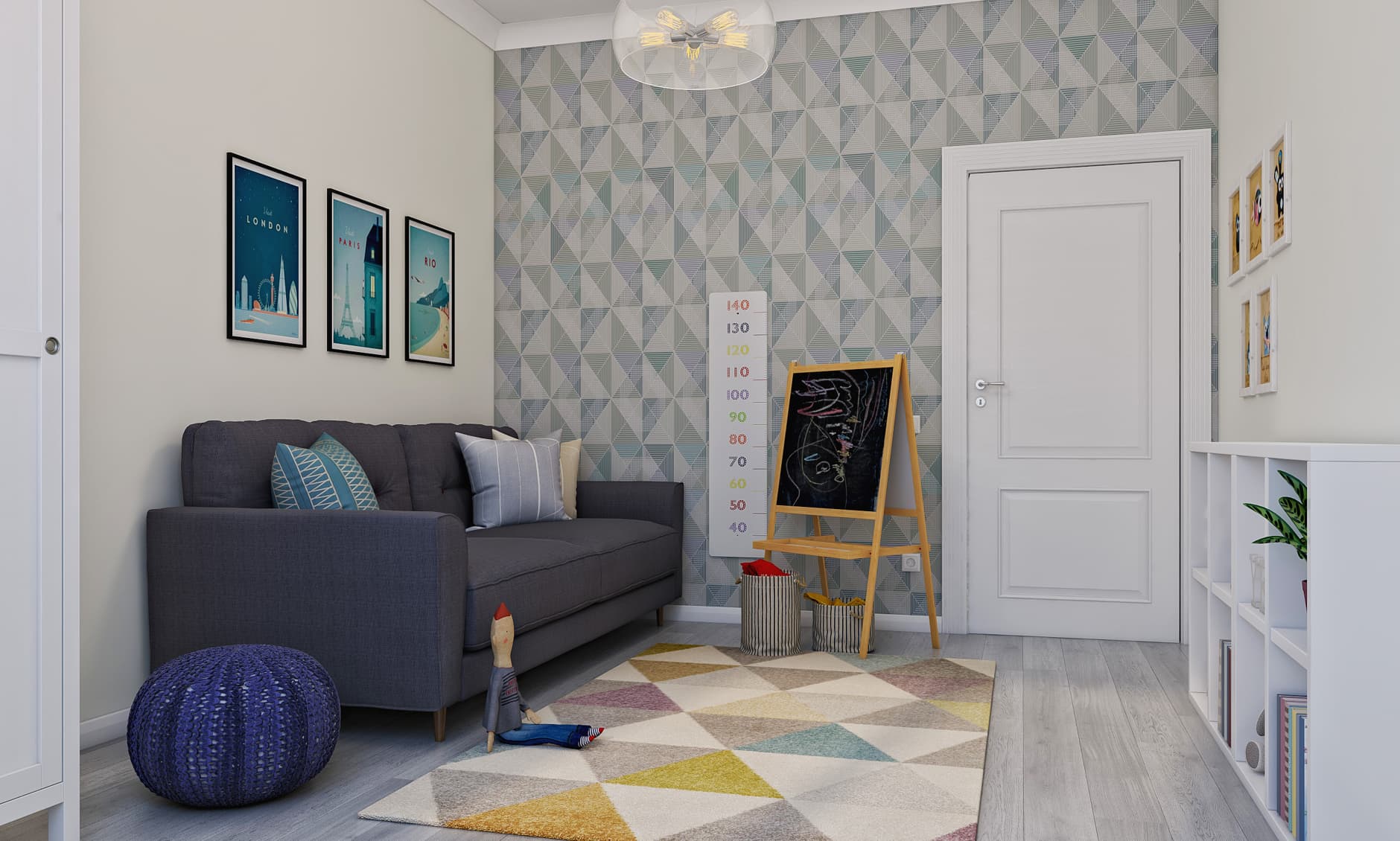 Палитра Оливковый — Детская