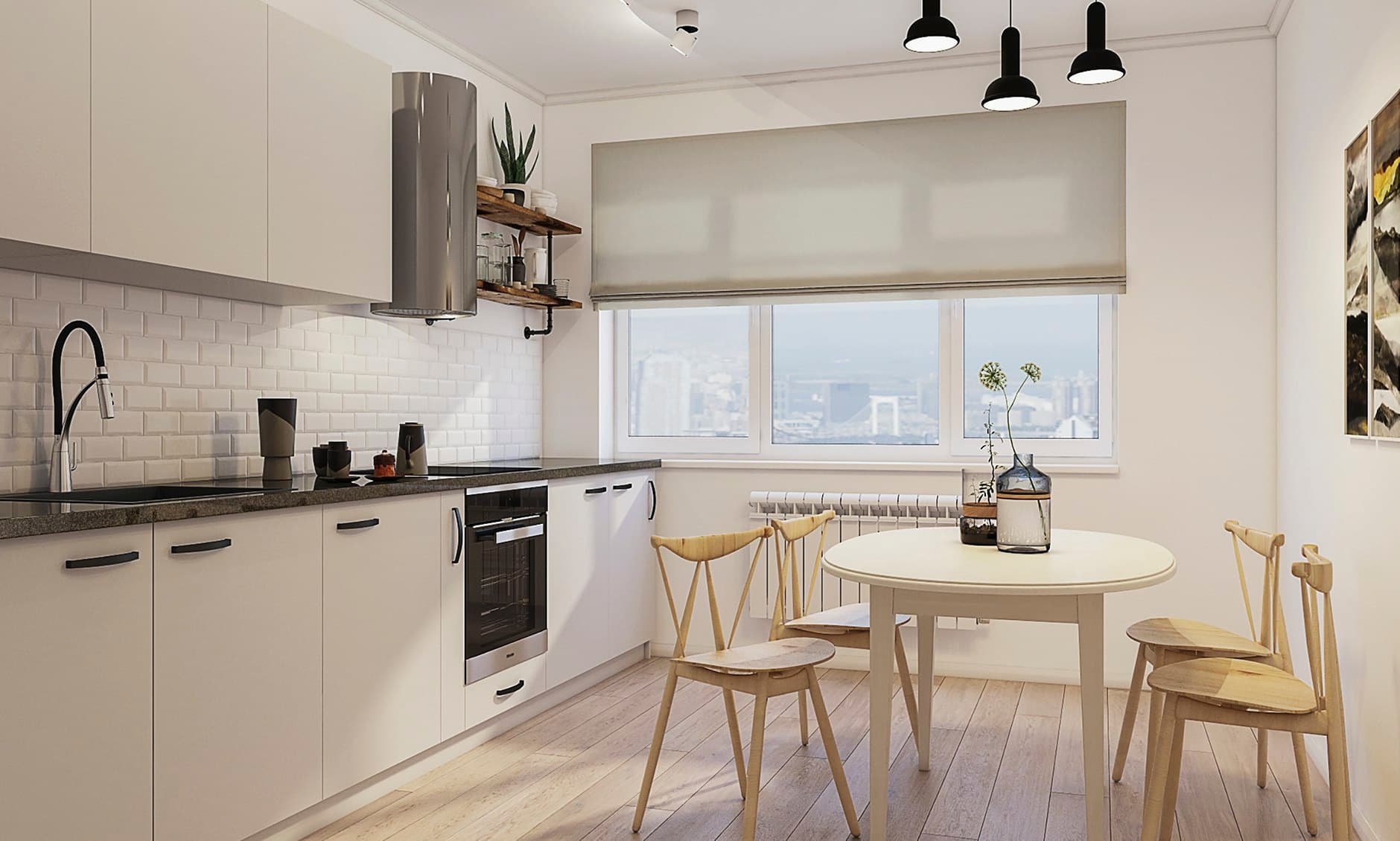 Светло-бежевый — Кухня