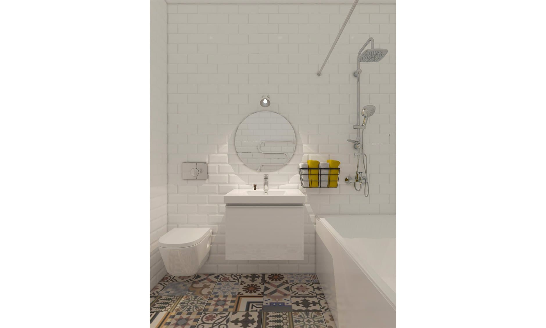 Жёлтый — Санузел