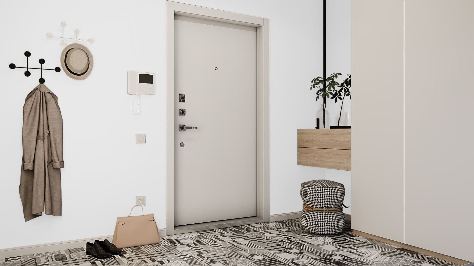 Жёлтый — Прихожая