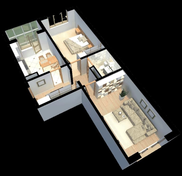 План расстановки мебели