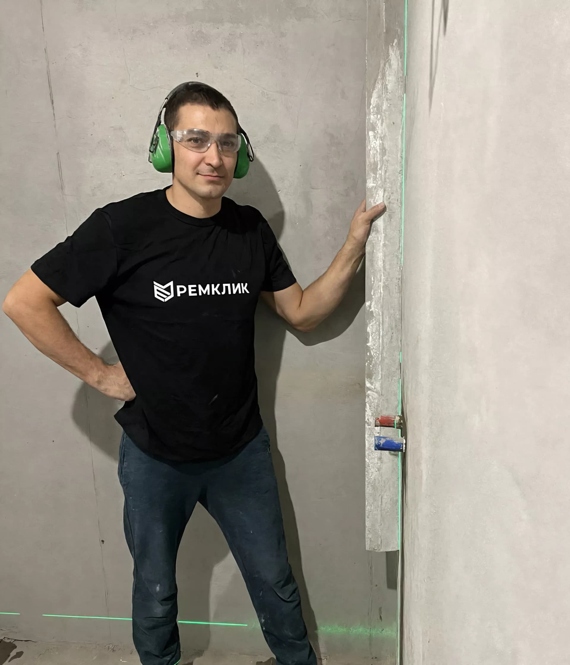 Мастер Ремклик на объекте